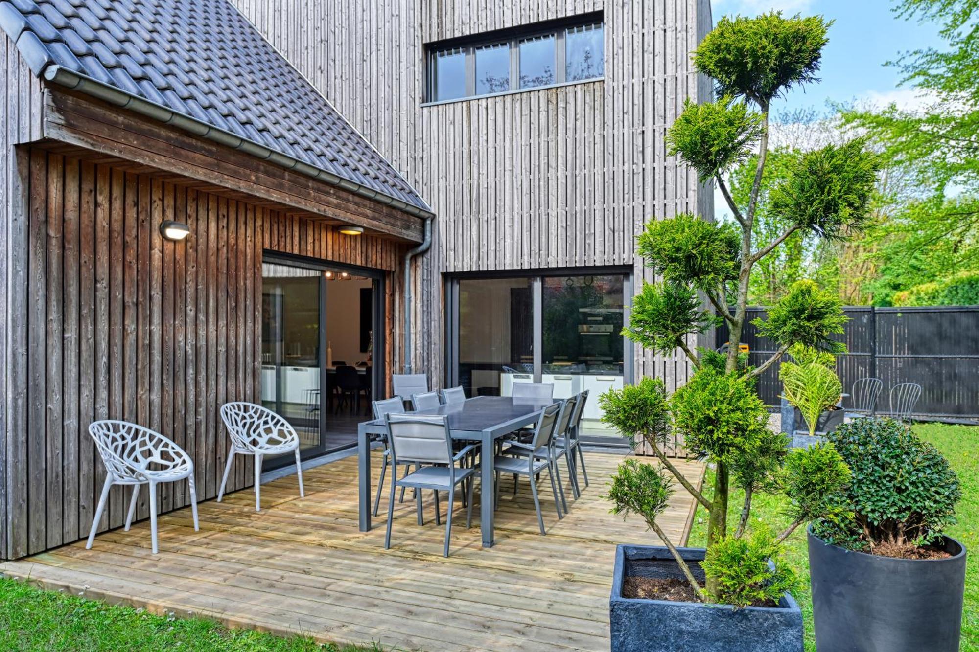 Villa Contemporaine 7 Minutes Du Centre De Lille Marcq-en-Barœul Extérieur photo